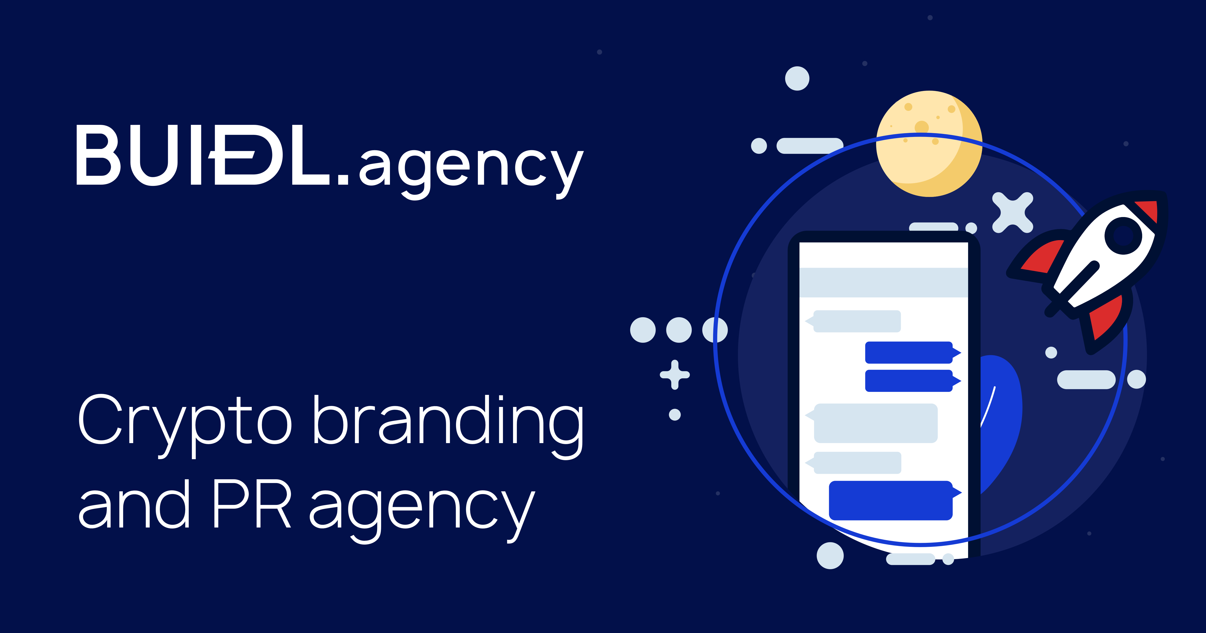 Crypto branding, development and PR — BUIDL.agency
